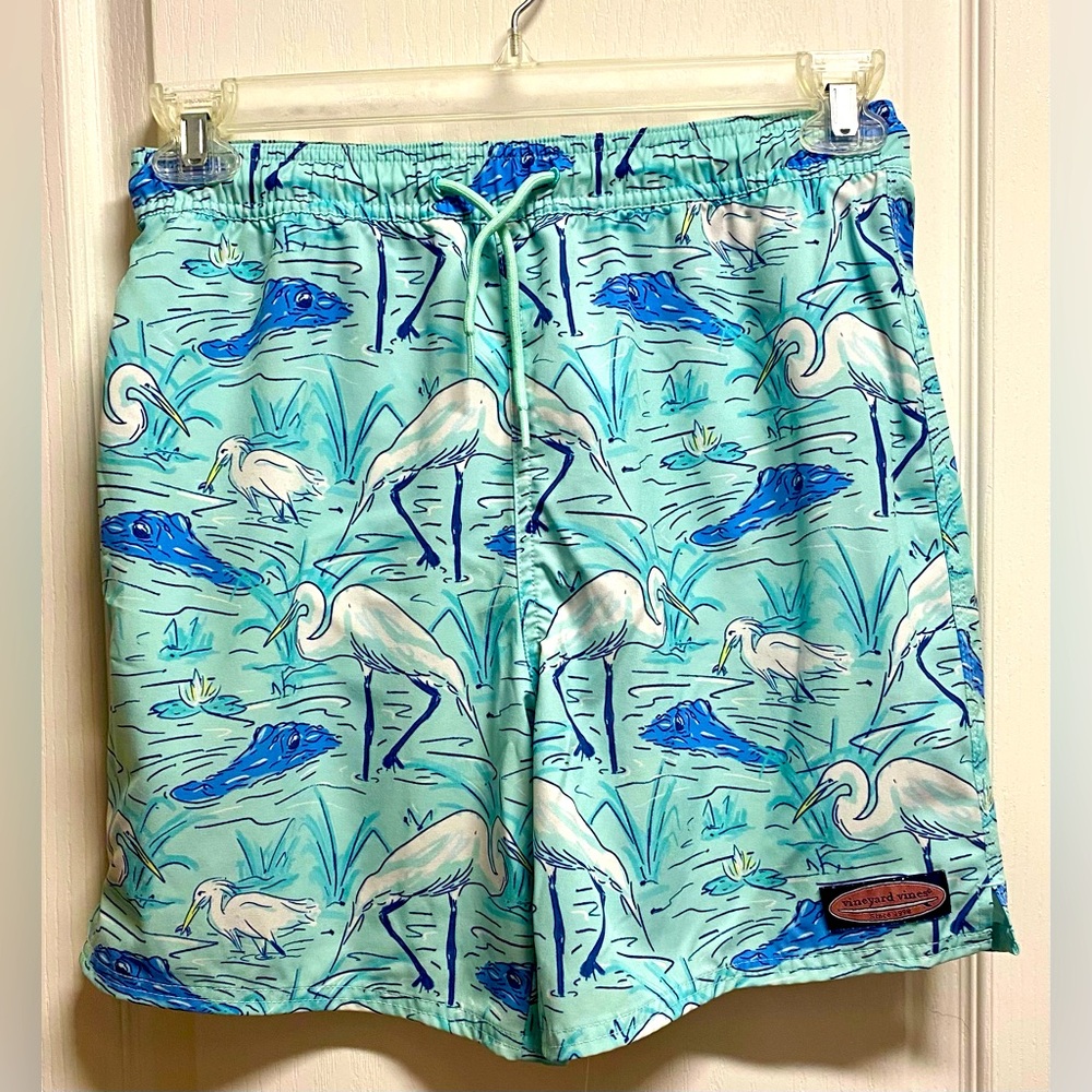 Vineyard Vines Boys Swim Trunks. Large